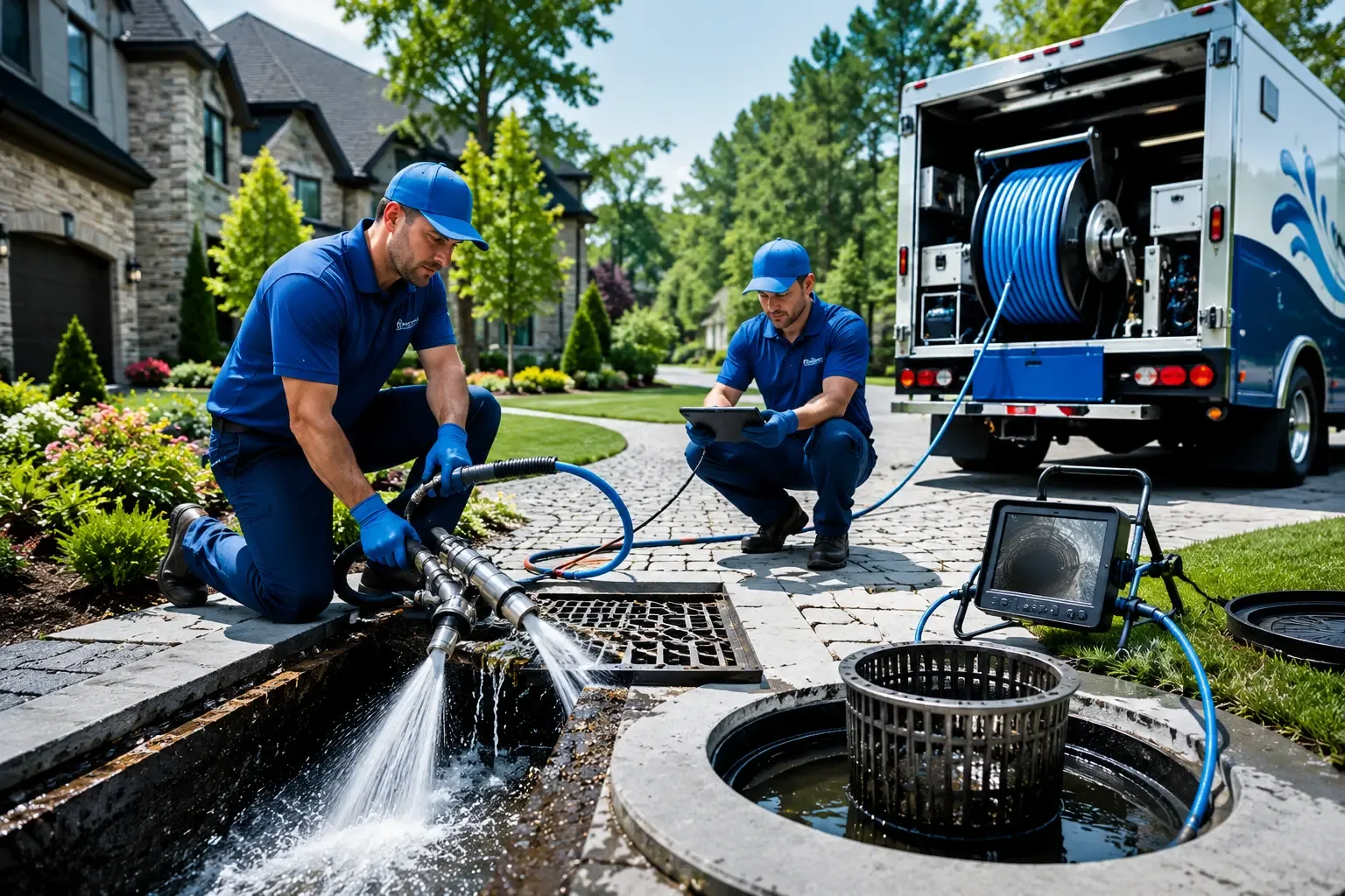 Local outdoor drain cleaning professionals in Woodlawn, TX
